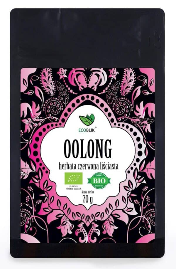 HERBATA CZERWONA OOLONG BIO 70 g - ECOBLIK (2 szt.)