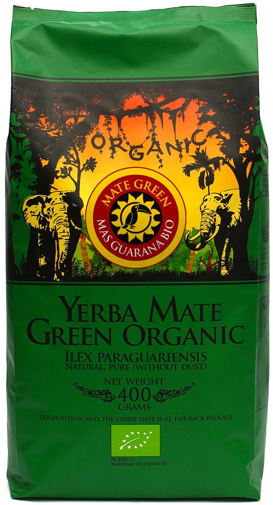 YERBA MATE GREEN MAS GUARANA BIO 400 g - ORGANIC MATE GREEN (1 szt.)