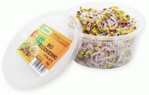KIEŁKI RZODKIEWKI ŚWIEŻE BIO (około 50 g) (2 szt.)