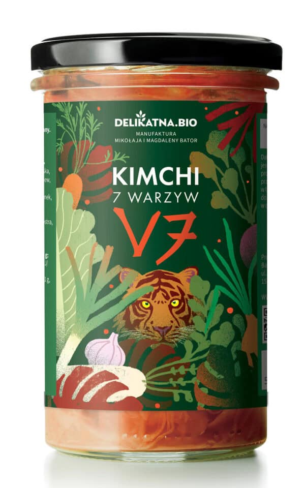 KIMCHI 7 WARZYW 540 g - DELIKATNA (1 szt.)