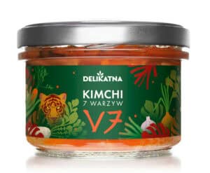 KIMCHI 7 WARZYW 200 g - DELIKATNA (2 szt.)