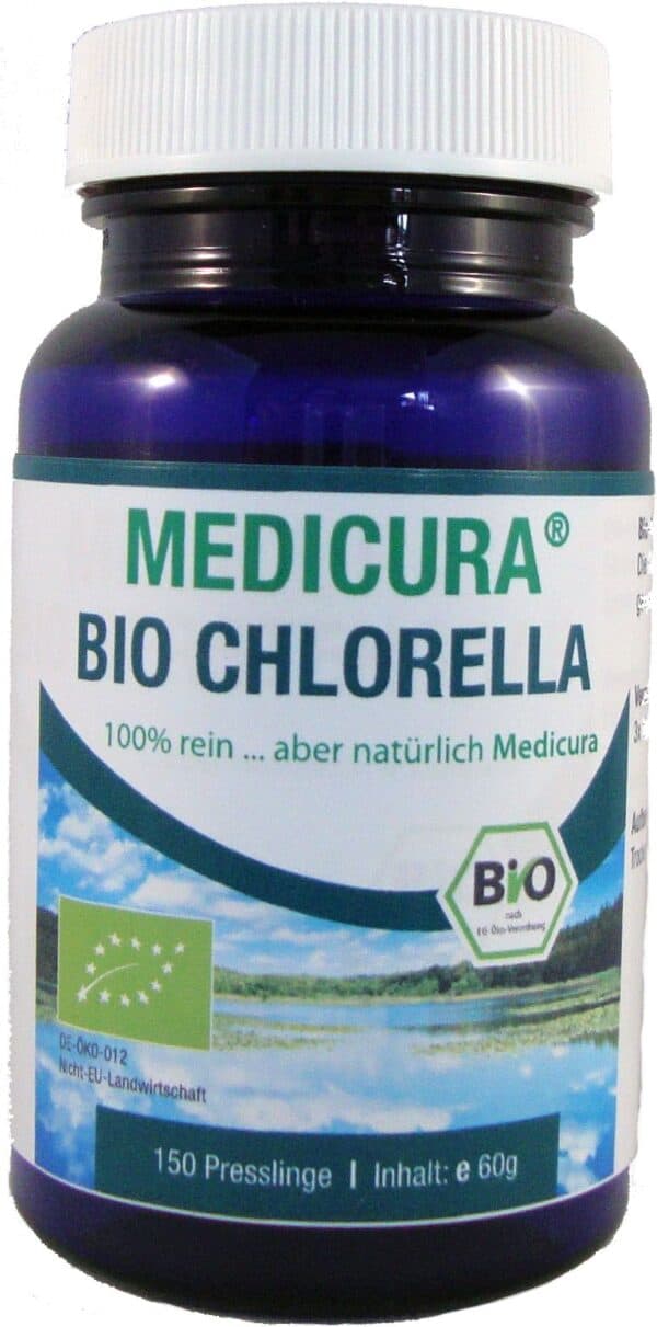 CHLORELLA BIO (400 mg) 150 TABLETEK - MEDICURA (1 szt.)