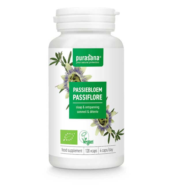 MĘCZENNICA CIELISTA (PASSIFLORA) BIO (125 mg) 120 KAPSUŁEK - PURASANA (1 szt.)
