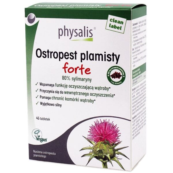 OSTROPEST PLAMISTY FORTE 45 TABLETEK - PHYSALIS (1 szt.)