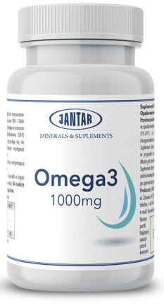 OMEGA-3 (1000 mg) 90 KAPSUŁEK - JANTAR (1 szt.)