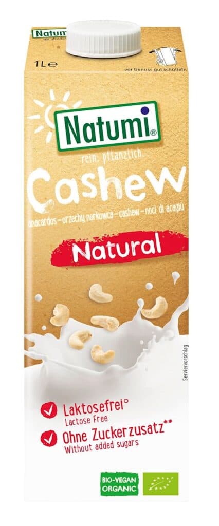 NAPÓJ Z ORZECHÓW NERKOWCA BEZ CUKRU BIO 1 L - NATUMI (2 szt.)