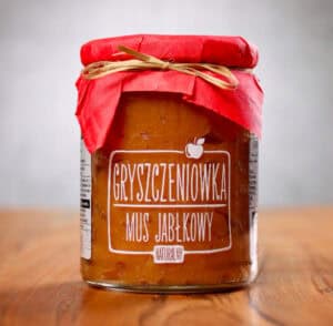 Mus jabłkowy 500 g-  Gryszczeniówka