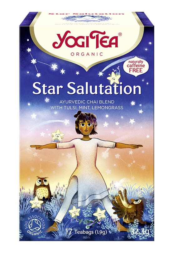 HERBATKA AJURWEDYJSKA STAR SALUTATION BIO (17 x 1,9 g) 32,3 g - YOGI TEA (EDYCJA LIMITOWANA) (2 szt.)