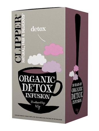 HERBATKA HIBISKUS, POKRZYWA I LUKRECJA (DETOX) BIO (20 x 2 g) 40 g - CLIPPER (2 szt.)