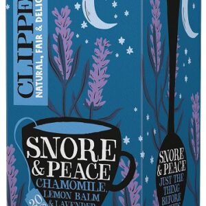HERBATKA Z MELISĄ I LAWENDĄ (SNORE & PEACE) BIO (20 x 1,5 g) 30 g - CLIPPER (2 szt.)