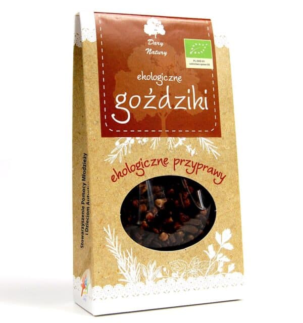 GOŹDZIKI CAŁE BIO 30 g - DARY NATURY (2 szt.)