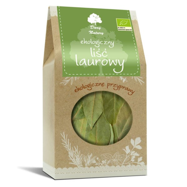LIŚĆ LAUROWY BIO 50 g - DARY NATURY (2 szt.)