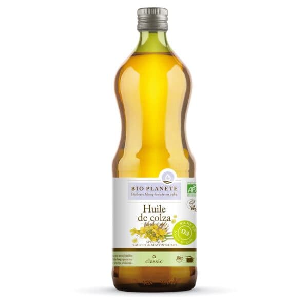 OLEJ RZEPAKOWY BEZWONNY OMEGA-3 BIO 1 L - BIO PLANETE (1 szt.)