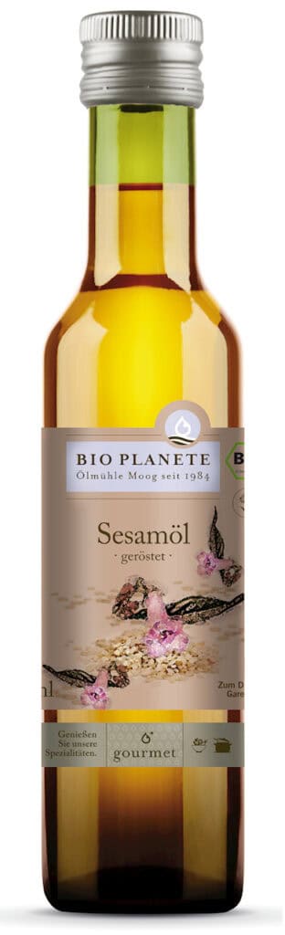 OLEJ SEZAMOWY (Z PRAŻONYCH NASION) BIO 100 ml - BIO PLANETE (2 szt.)
