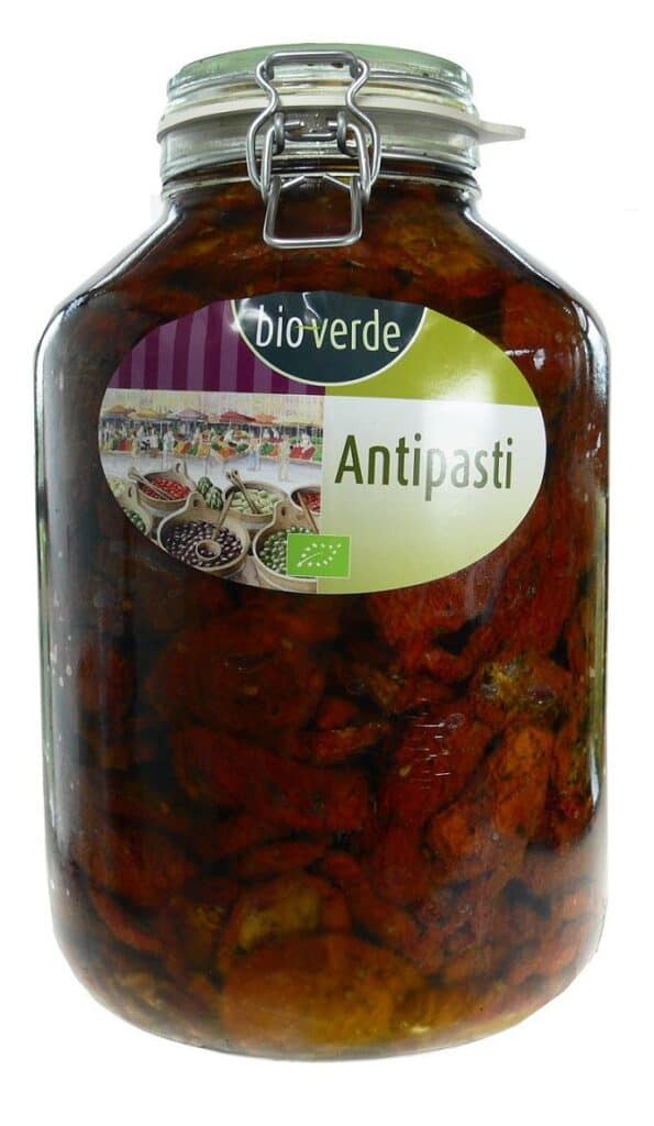POMIDORY SUSZONE NA SŁOŃCU W OLEJU BIO 4,75 kg (SŁOIK) - BIO-VERDE (1 szt.)
