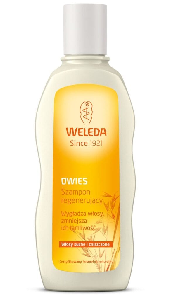 SZAMPON DO WŁOSÓW SUCHYCH I ZNISZCZONYCH Z OWSEM ECO 190 ml - WELEDA (1 szt.)