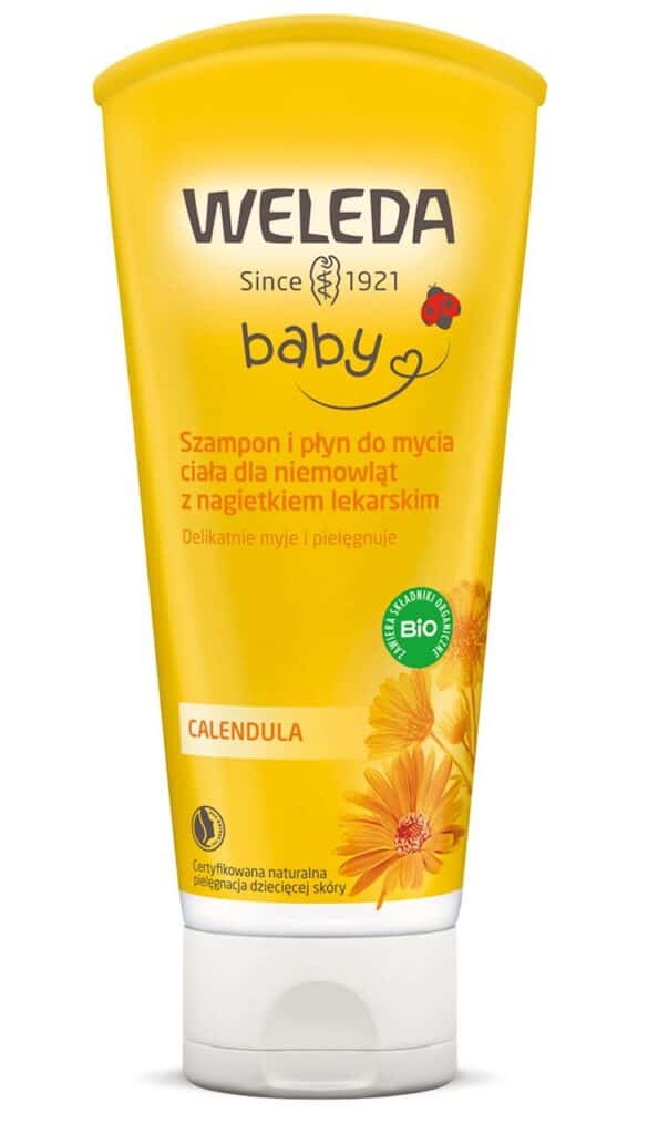 SZAMPON I PŁYN DO MYCIA DLA NIEMOWLĄT ECO 200 ml - WELEDA (BABY) (1 szt.)