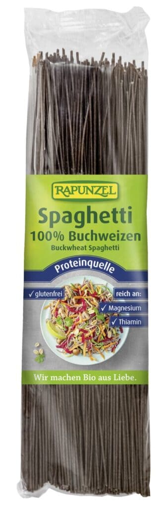 MAKARON (GRYCZANY) SPAGHETTI BEZGLUTENOWY BIO 250 g - RAPUNZEL (2 szt.)