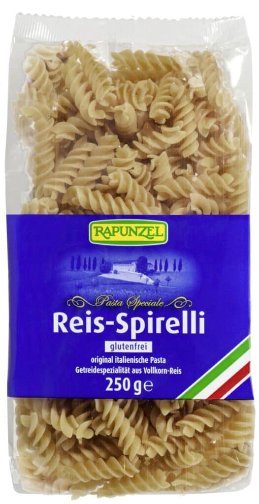 MAKARON (RYŻOWY RAZOWY) ŚWIDERKI BEZGLUTENOWY BIO 250 g - RAPUNZEL (2 szt.)