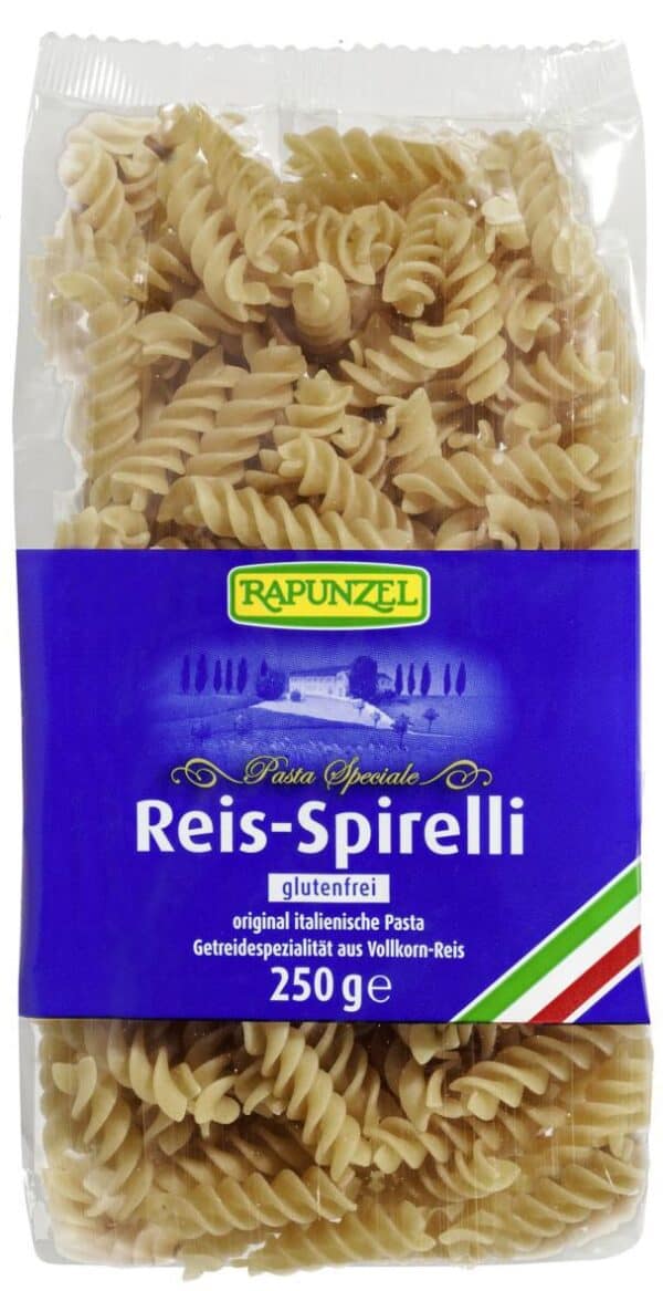 MAKARON (RYŻOWY RAZOWY) ŚWIDERKI BEZGLUTENOWY BIO 250 g - RAPUNZEL (2 szt.)