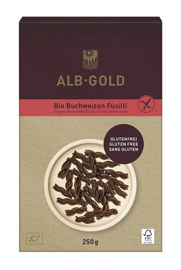 MAKARON (GRYCZANY) ŚWIDERKI BEZGLUTENOWY BIO 250 g - ALB GOLD (ALB NATUR) (2 szt.)