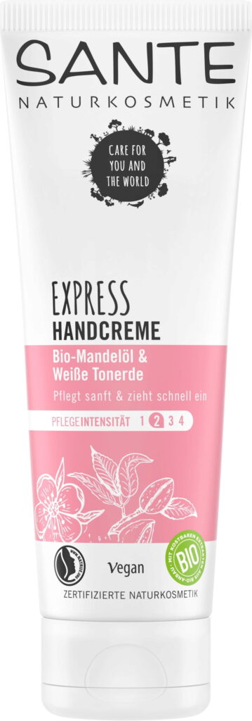 KREM DO RĄK OLEJEK MIGDAŁOWY I BIAŁA GLINKA ECO 75 ml - SANTE (2 szt.)