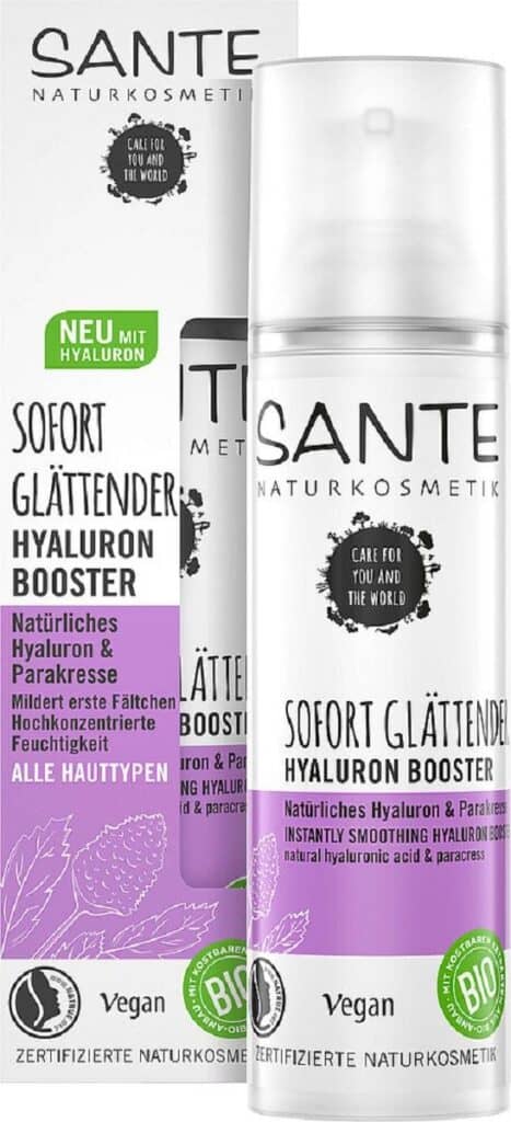 KREM DO TWARZY WYGŁADZAJĄCY HYALURON BOOSTER ECO 30 ml - SANTE (1 szt.)
