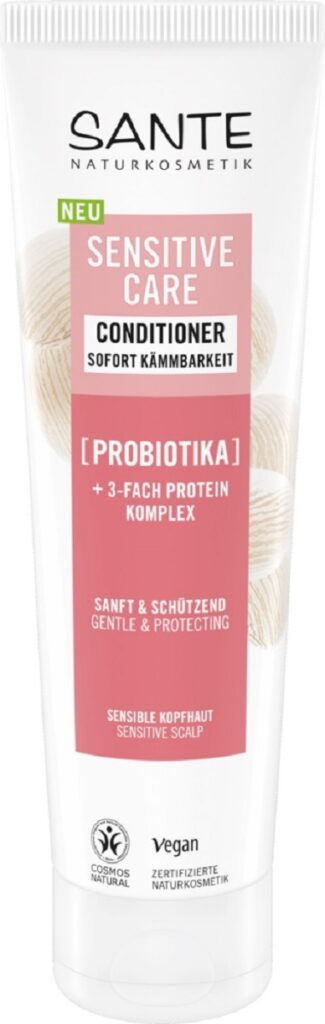ODŻYWKA DELIKATNA DO WRAŻLIWEJ SKÓRY GŁOWY PROBIOTYK I POTRÓJNY KOMPLEKS PROTEINOWY ECO 150 ml - SANTE (2 szt.)