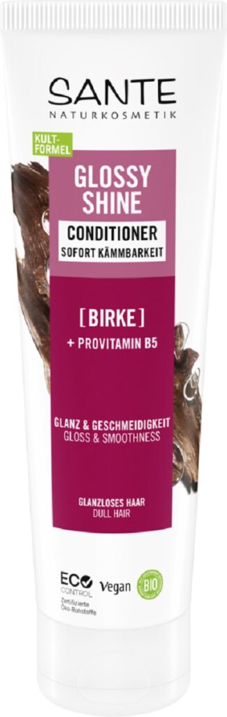 ODŻYWKA NABŁYSZCZAJĄCA DO WŁOSÓW MATOWYCH BRZOZA I PROWITAMINA B5 150 ml - SANTE (2 szt.)