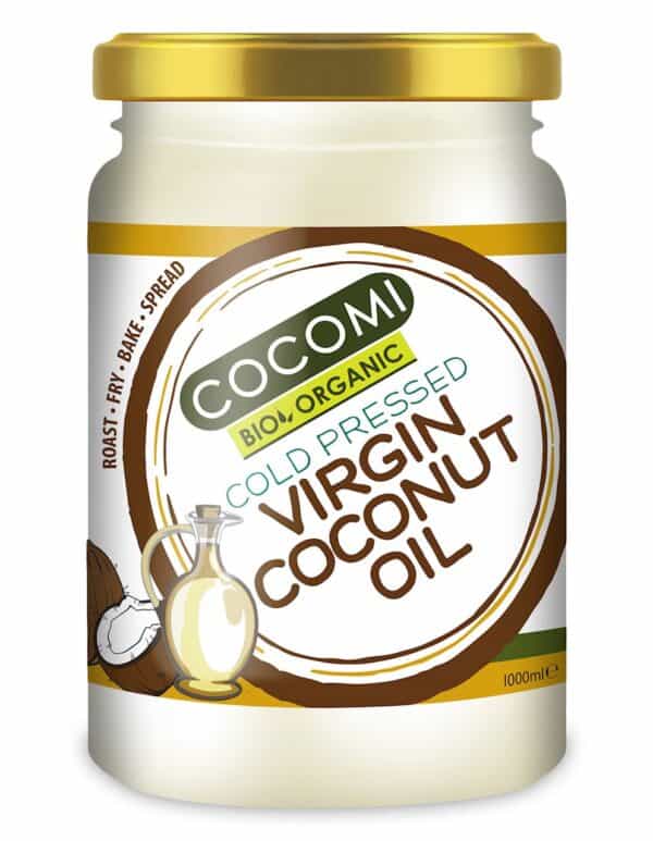 OLEJ KOKOSOWY VIRGIN BIO 1 L - COCOMI (1 szt.)