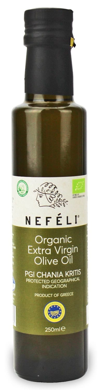 OLIWA Z OLIWEK EXTRA VIRGIN KRETA P.G.I. BIO 250 ml - NEFELI (1 szt.)