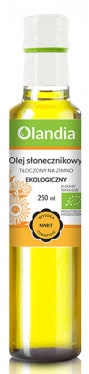 OLEJ SŁONECZNIKOWY TŁOCZONY NA ZIMNO BIO 250 ml - OLANDIA (2 szt.)