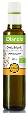 OLEJ Z LNIANKI TŁOCZONY NA ZIMNO BIO 250 ml - OLANDIA (2 szt.)