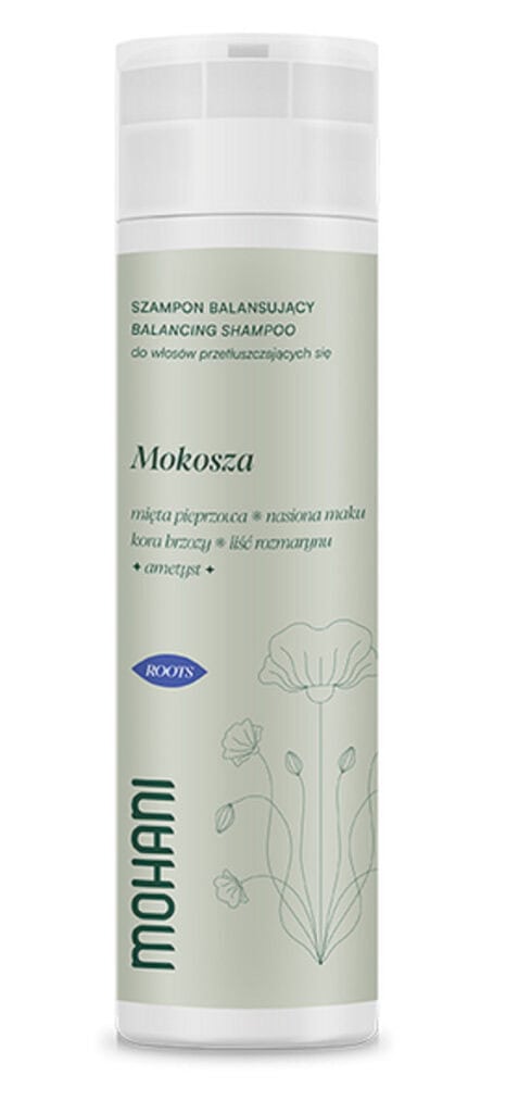 SZAMPON BALANSUJACY DO WŁOSÓW PRZETŁUSZCZAJĄCYCH SIĘ MOKOSZA 250 ml - MOHANI (1 szt.)