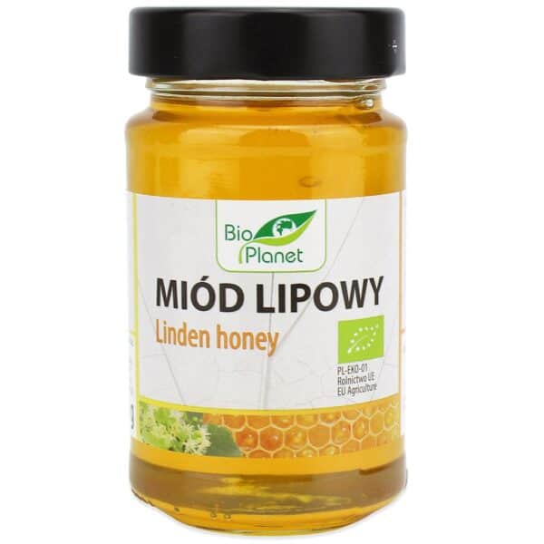 MIÓD LIPOWY BIO 300 g - BIO PLANET (2 szt.)
