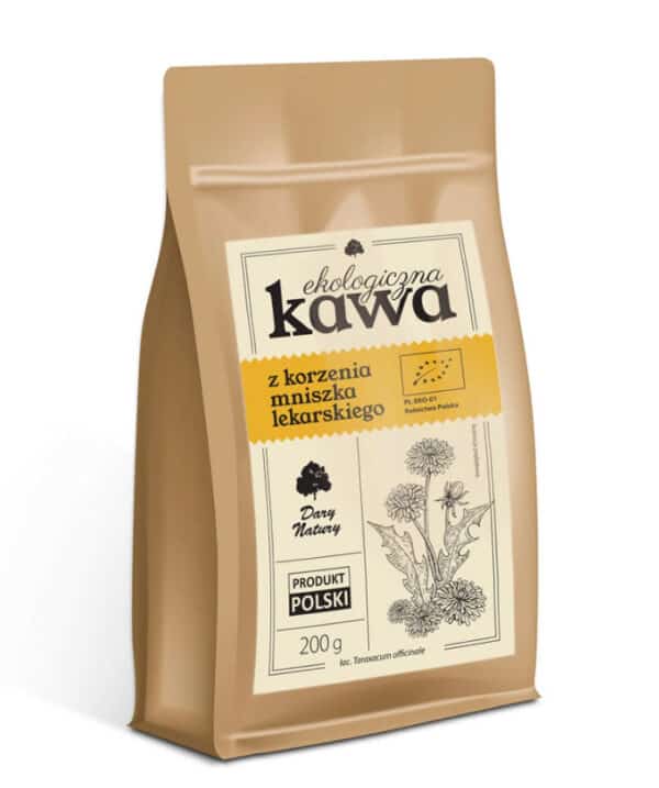 KAWA Z KORZENIA MNISZKA LEKARSKIEGO BIO 200 g - DARY NATURY (1 szt.)