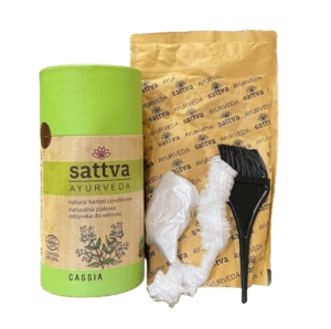 ODŻYWKA BEZBARWNA CASSIA ECO 150 g - SATTVA (AYURVEDA) (1 szt.)