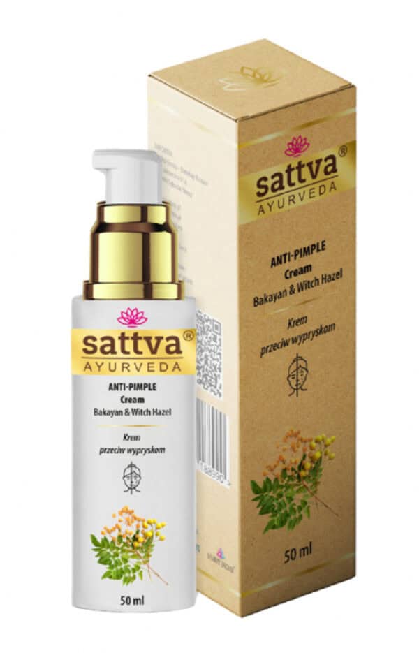 KREM DO TWARZY PRZECIW NIEDOSKONAŁOŚCIOM 50 ml - SATTVA (AYURVEDA) (1 szt.)