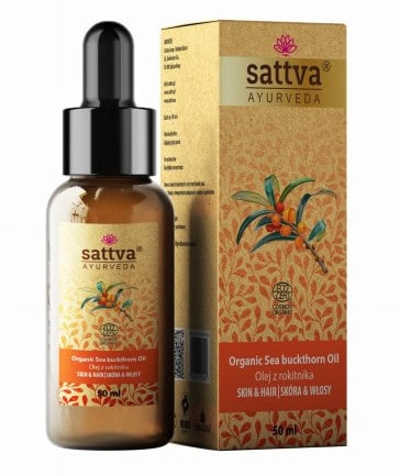 OLEJ DO CIAŁA I WŁOSÓW Z ROKITNIKA ECO 50 ml - SATTVA (AYURVEDA) (1 szt.)