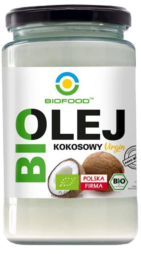 OLEJ KOKOSOWY VIRGIN BIO 670 ml - BIOFOOD (1 szt.)