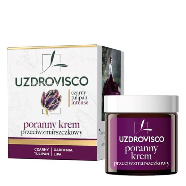 KREM DO TWARZY PRZECIWZMARSZCZKOWY NA DZIEŃ 50 ml - UZDROVISCO (CZARNY TULIPAN INTENSE) (1 szt.)