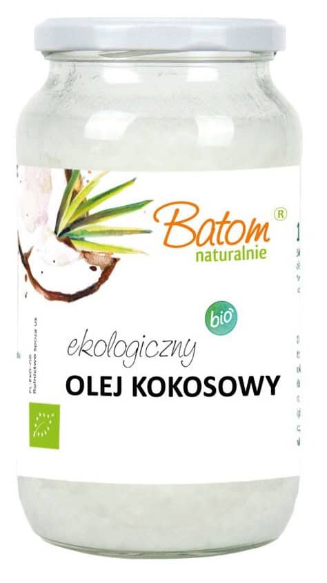 OLEJ KOKOSOWY BEZWONNY BIO 1 L - BATOM (1 szt.)