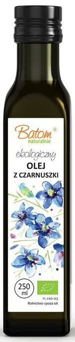 OLEJ Z CZARNUSZKI TŁOCZONY NA ZIMNO BIO 250 ml - BATOM (1 szt.)