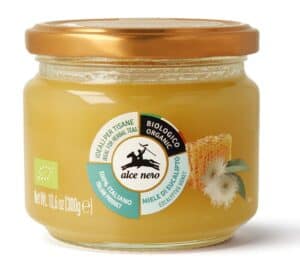 MIÓD EUKALIPTUSOWY BIO 300 g - ALCE NERO (1 szt.)