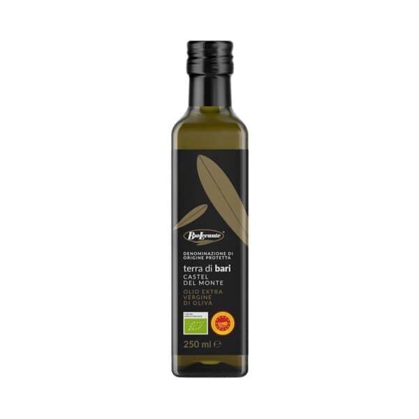 OLIWA Z OLIWEK EXTRA VIRGIN TERRA DI BARI CASTEL DEL MONTE D.O.P" BIO 250 ml - LEVANTE (1 szt.)"