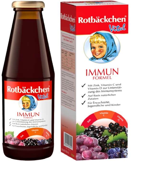 SOK WIELOOWOCOWY NFC Z CYNKIEM, WITAMINĄ C i D3 450 ml - ROTBACKCHEN (1 szt.)