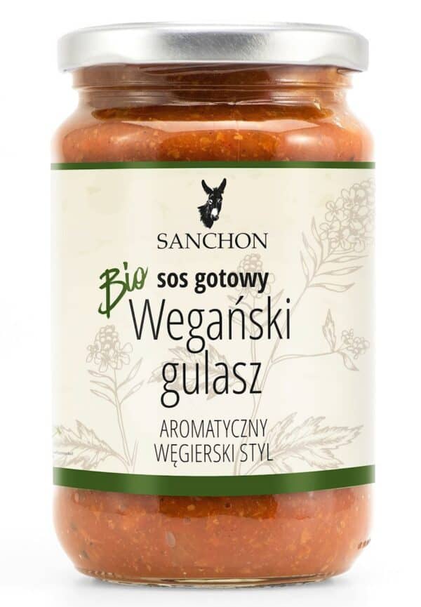 GULASZ WEGAŃSKI BEZGLUTENOWY BIO 330 ml - SANCHON (2 szt.)