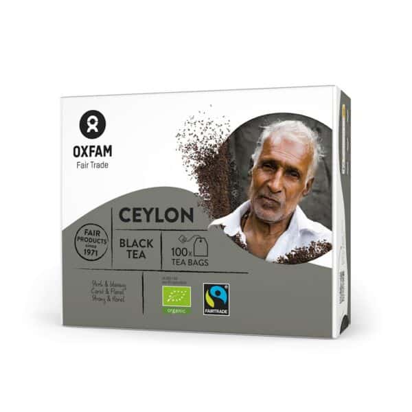 HERBATA CZARNA SRI LANKA FAIR TRADE BIO (100 x 1,8 g) 180 g - OXFAM (1 szt.)