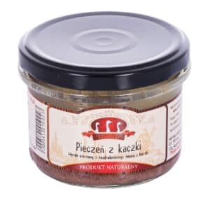 PIECZEŃ Z KACZKI Z ŻURAWINĄ 160 g - POLSKIE GĘSI (1 szt.)