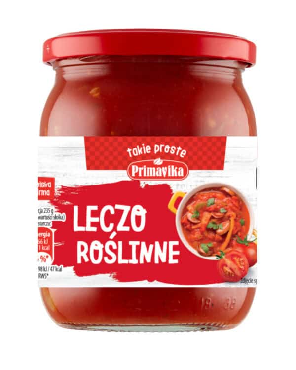 LECZO ROŚLINNE Z PIECZARKAMI BEZGLUTENOWE 470 g - PRIMAVIKA (2 szt.)